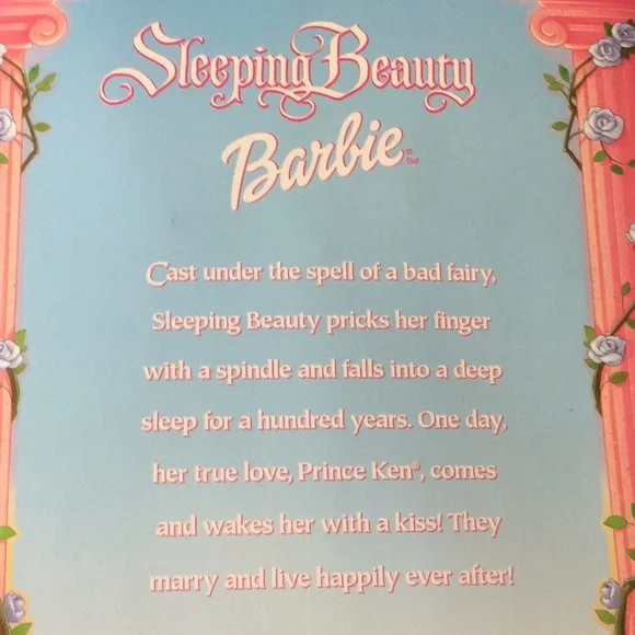 a sleeping beauty Barbie 💕💕💕 - Picture 4 of 4
